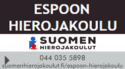 Espoon hierojakoulu logo